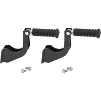 Image of 606-6220 - 606-6220 - Cobra Rear Footpegs Relocation Bracket - Harley Davidson FXSTSSE3 1800 2009 - Black