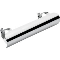 Image of 99-0175P - 99-0175P - Cobra Universal Exhaust Heat Shield - 7" x 2 1/4" - Chrome