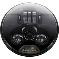 PB-7-B - Custom Dynamics 7" ProBeam LED Headlamp For Harley Davidson FLD 1690 2012-2013 Black