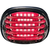 PB-TL-SBW-S - Custom Dynamics ProBeam Squareback LED Taillight Kit For Harley Davidson FLD 1690 2012-2013 Smoke