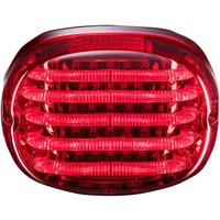 PB-TL-SB-R - Custom Dynamics ProBeam Squareback LED Taillight Kit For Harley Davidson FLD 1690 2012-2013 Clear