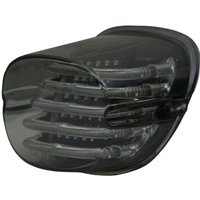Image of PB-TL-SB-S - Custom Dynamics ProBeam Squareback LED Taillight Kit For Harley Davidson FLD 1690 2012-2013 Smoke