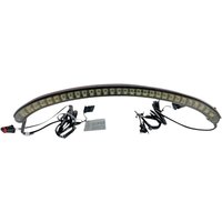 Image of CD-FATBOB-S - Custom Dynamics Integrated Taillight with Turn Signals For Harley Davidson FXFB 1750 2018-2019 Smoke