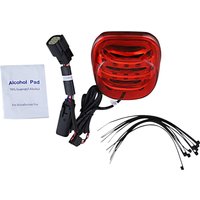 PB-ELIMTL-SS6-R - Custom Dynamics ProBeam Add on Mini Taillight For Harley Davidson FLHX 1584 2010-2011 Rear Red