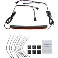 CD-FATBOY-S - Custom Dynamics Integrated Taillight with Turn Signals For Harley Davidson FLFB 1750 2018-2020 Smoke