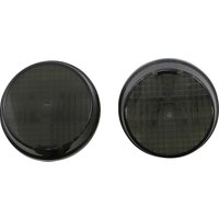 CD-TSLHK-SMOKE - Custom Dynamics Replacement Turn Signal Lenses For Kawasaki VN 1600 2003-2008 Smoke