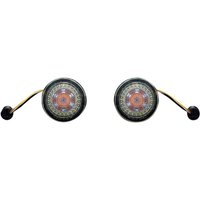 Image of PB-AW-1157 - Custom Dynamics ProBeam Amber/White Dynamic Ringz For Harley Davidson FLD 1690 2012-2013 Smoke