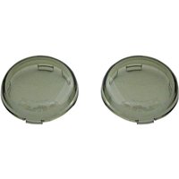 Image of PRO-B-LENS-SMK - Custom Dynamics ProBeam Deuce-Style Turn Signal Lenses For Harley Davidson FLD 1690 2012-2013 Smoke