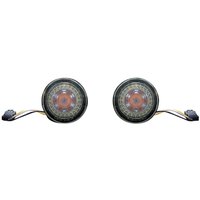 Image of PB-AW-JAE - Custom Dynamics ProBeam Amber/White Dynamic Ringz For Harley Davidson FLHTCUTGSE 1923 2020-2022 Smoke