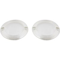 Image of PB-F-LENS-CLEAR - Custom Dynamics ProBeam Flat Signal Lenses For Harley Davidson FLHR 1340 1994-1998 Clear