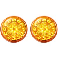 PB-A-1157 - Custom Dynamics ProBeam Turn Signal Inserts For Harley Davidson FLD 1690 2012-2013 Amber