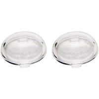 Image of PRO-B-LENS-CLR - Custom Dynamics ProBeam Deuce-Style Turn Signal Lenses For Harley Davidson FLD 1690 2012-2013 Clear