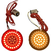 GEN-4-AR2-1156 - Custom Dynamics Dynamic Clusters 2 LED Turn Signal Inserts For Harley Davidson FLD 1690 2012-2013 Rear