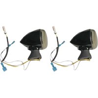 Image of PB-SCOUT-AW-BS - Custom Dynamics ProBeam Dynamic Ringz Front LED Turn Signals For Indian Scout 60 2016-2022 Front Black Smoke