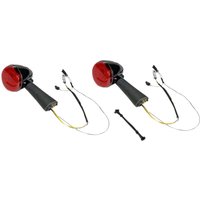 Image of PB-SCOUT-RR-BR - Custom Dynamics ProBeam Rear LED Turn Signal For Indian Scout 60 2016-2022 Rear Black Red