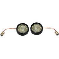 Image of PBBB-RR-1157BS - Custom Dynamics Turn Signal Insert For Harley Davidson FLFB 1750 2018-2020 Rear Black Smoke