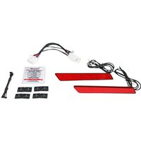 Image of CD-LATCH-HD-R - Custom Dynamics Saddlebag Latch Lights For Harley Davidson FLHR 1340 1997-1998 Red