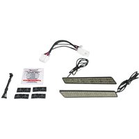 CD-LATCH-HD-S - Custom Dynamics Saddlebag Latch Lights For Harley Davidson FLHR 1340 1997-1998 Smoke