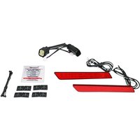 Image of CD-LATCH-SS8-R - Custom Dynamics Saddlebag Latch Lights For Harley Davidson FLHRSE5 1800 2013 Red