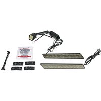 CD-LATCH-SS8-S - Custom Dynamics Saddlebag Latch Lights For Harley Davidson FLHRSE5 1800 2013 Smoke