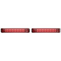 PB-SBSEQ-SS6-CS - Custom Dynamics ProBeam LED Sequential Bagz Saddlebag Lights For Harley Davidson FLHX 1584 2010-2011 Smoke