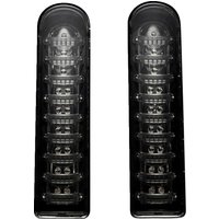 Image of PB-ECE-FILL-SC - Custom Dynamics ProBeam Dual Color Run & Turn Fillerz For Harley Davidson FLHR 1690 Chrome Smoke