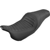 Image of 808-07B-161 - Saddlemen Slim Roll & Pleat Seat For Harley Davidson FLHR 1584 2007-2008 - Black