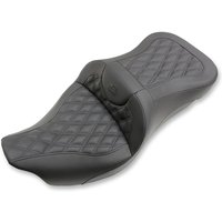 Image of 808-07B-184 - Saddlemen Extended Reach RoadSofa Seat For Harley Davidson FLHR 1584 2007-2008 - Black