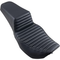 Image of 897-06-171 - Saddlemen Front Tuck-n-Roll Step Up Seat For Harley Davidson FLHR 1340 1997-1998 - Black