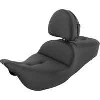 808-07B-181BR - Saddlemen Pillow Top Roadsofa Seat For Harley Davidson FLHR 1584 2008 - Black