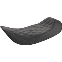 Image of 897-06-002LS - Saddlemen Renegade Lattice Stitch Solo Seat For Harley Davidson FLHR 1340 1997-1998 - Black