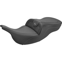 Image of 897-07-185 - Saddlemen Roadsofa Carbon Fibre Seat For Harley Davidson FLHT 1340 1997-1998 - Black