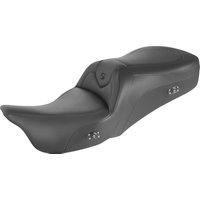 897-06-187HCT - Saddlemen Heated RoadSofa Black Stitching Seat For Harley Davidson FLHR 1340 1997-1998 - Black