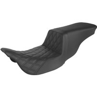 Image of 808-07B-192 - Saddlemen Tour Step Up Part Lattice Seat For Harley Davidson FLH 1868 2021 - Black