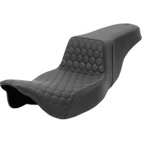 808-07B-178 - Saddlemen Honeycomb Step Up Extended Seat For Harley Davidson FLH 1868 2021 - Black