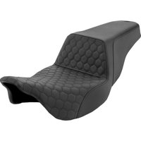 808-07B-177 - Saddlemen Honeycomb Step Up Seat For Harley Davidson FLH 1868 2021 - Black