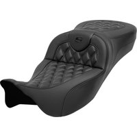 808-07CF-184 - Saddlemen Roadsofa Carbon Fibre Seat For Harley Davidson FLH 1868 2021 - Black