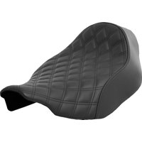 Image of 823-07-002LS - Saddlemen Renegade Solo Lattice Stitched Seat For Harley Davidson FLHX 1923 2024-2026 - Black