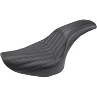 Image of 806-12-047K - Saddlemen Knuckle 2 Up Seat For Harley Davidson FLSTF 1584 2007-2010 - Black