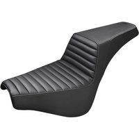 818-30-171 - Saddlemen Step Up Tuck N Roll Seat For Harley Davidson FLDE 1750 2018-2020 - Black