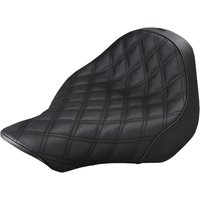 813-27-002LS - Saddlemen Renegade Lattice Stitch Solo Seat For Harley Davidson FXSB 1690 2013 - Black