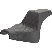 Image of 818-28-172 - Saddlemen Step Up Front Lattice Seat For Harley Davidson FXFB 1750 2018-2019 - Black