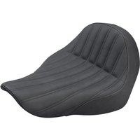 Image of 818-29-0023 - Saddlemen Knuckle Solo Ribbed Seat For Harley Davidson FLSB 1750 2018-2024 - Black