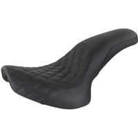 Image of 800-01-149 - Saddlemen Profiler Front Lattice Stitch Seat For Harley Davidson FLST 1450 Heritage Softail 2006 - Black