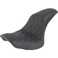 Image of 806-23-149 - Saddlemen Profiler Lattice Stitch Seat For Harley Davidson FLSTC1450 Heritage Softail Classic 2006 - Black