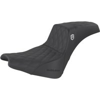 SC81830D0 - Saddlemen Pro Series SDC Performance Gripper Lumbar Seat For Harley Davidson FLDE 1750 2018-2020 - Black