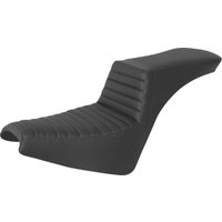818-30-191 - Saddlemen Front Tuck-n-Roll Step Up Seat For Harley Davidson FXBB 1750 2018-2020 - Black