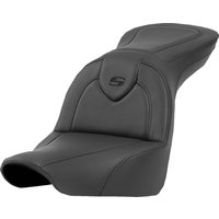 818-29-187 - Saddlemen Roadsofa Standard Reach Seat For Harley Davidson FLSB 1750 2018-2024 - Black