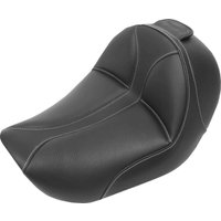 Image of 806-04-0042 - Saddlemen Dominator Solo Seat For Harley Davidson FLD 1690 2012-2013 - Black