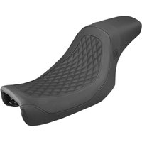 Image of SM8064DB - Saddlemen Speed Merchant Pro Series Diamond Seat For Harley Davidson FLD 1690 2012-2013 - Black